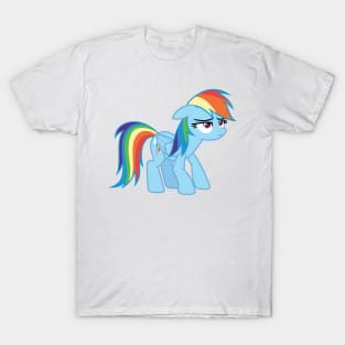 relunctantly dancing Rainbow Dash T-Shirt